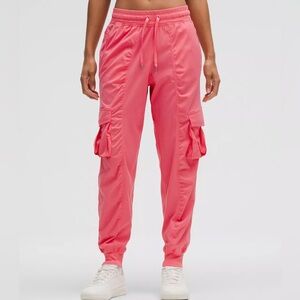 Lululemon Dance Studio Mid-Rise Cargo Jogger Pink Medium